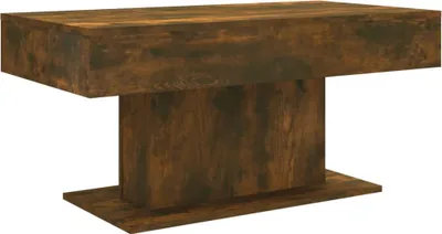 Zdjęcie produktu dla vidaXL Stolik kawowy dąb wędzony 96x50x45 cm materiał drewnopochodny