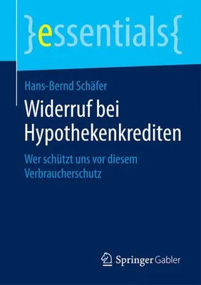 Obrázek produktu pro Widerruf bei Hypothekenkrediten