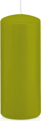 Produktbild von Wiedemann Stumpenkerzen Grün 120 x Ø 48 mm, 24 Stück