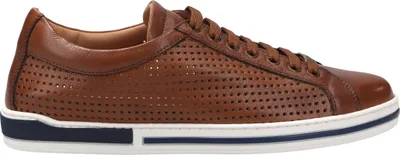 Produktbild von Galizio Torresi Sneaker 417530A V19856, gelocht/geflochten, Braun, Herren