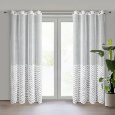 Zdjęcie produktu dla Zasłona MELI 2 biała 140x250 cm zasłona z oczkami