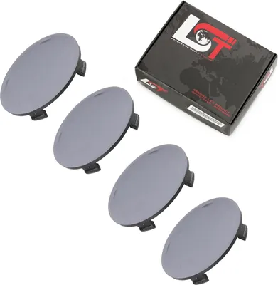 Produktbild von 4x Radnabenkappe Felgendeckel Schwarz Ø 60mm für CITROEN PEUGEOT RENAULT DACIA