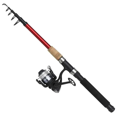 Obrázok produktu pre DAM Fighter Pro Combo Tele Spin Prút + navijak 2,4 m 10 - 50 g 6 dielov