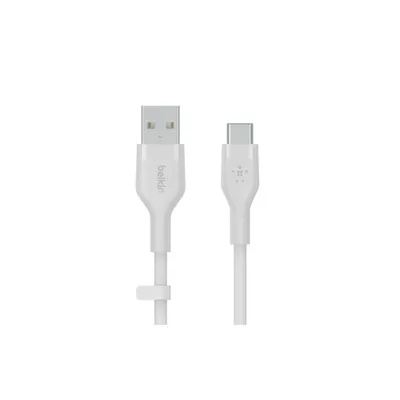 Image de Belkin BOOST↑CHARGE Flex câble USB USB 2.0 2 m USB C Blanc