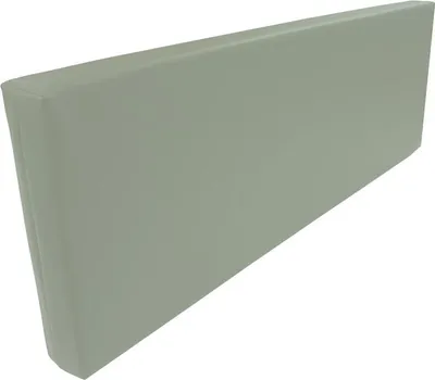 Produktbild von Rueckenlehne - Rueckenkissen für Palettenkissen (120x43x20/15 cm (Mint) MATRATZEN KISSEN Mit Kunstleder flammhemmend MVSS 302 - UV stabilisiert - SCHAUMSTOFF FÜR EUROPALETTEN Kissen