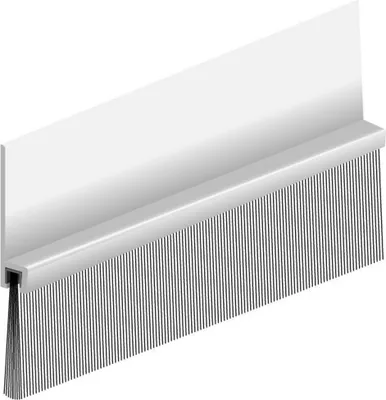 Produktbild von ELLEN Tor-Türdichtschiene IBS 70, 0308503 2500mm Aluminium alufarben