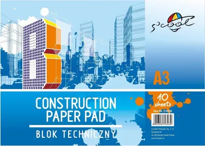 Image de BLOC TECHNIQUE A3 10 feuilles 160gsm