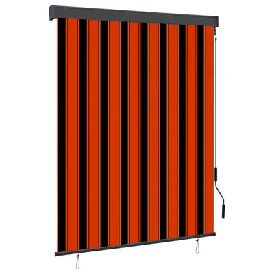 Immagine prodotto di vidaXL Tenda a rullo per esterni 140x250 cm arancione e marrone