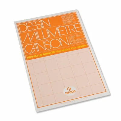 Immagine prodotto di Blocco di carta millimetrata CANSON, DIN A3, 90 g/m²