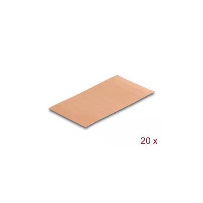 Obrázek produktu pro Delock - Kabelmanagementleiste - selbstklebend - Kupfer (Packung mit 200)