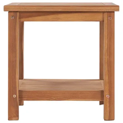 Image de vidaXL Table basse 45x45x45 cm bois massif teck