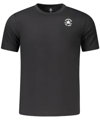 Produktbild von Kinder Kurzarm T-Shirt Schwarz mit Stickerei und Logo Rundhals