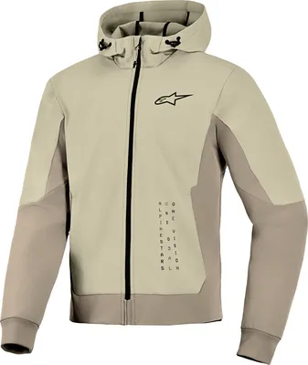 Produktbild von Alpinestars Radium Tech Motorrad Zip Hoodie, grau/beige, XL