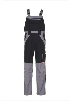 Produktbild von Planam Plaline Latzhose schwarz/zink Gr. 98, 2520098
