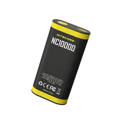 Immagine prodotto di Nitecore Powerbank NC10000 - 10000mAh, molto leggero con LED da 50 lumen