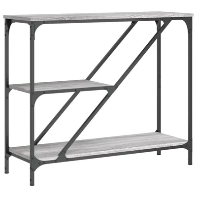 Produktbild von Konsolentisch Grau Sonoma 88,5x30x75 cm Holzwerkstoff