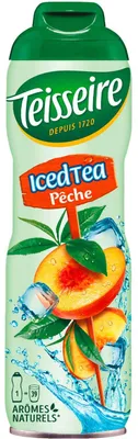 Produktbild von Teisseire Zero Eistee Pfirsich 600ml
