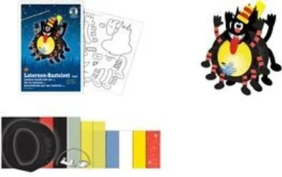 Produktbild von URSUS Laternen-Bastelset "Spinne"