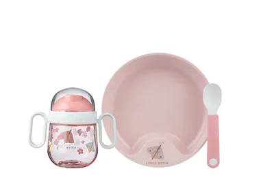 Zdjęcie produktu dla Mepal set babygeschirr mio 3-teilig - flowers & butterflies 108040065243