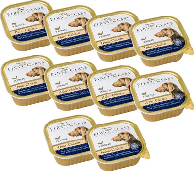 Obrázek produktu pro Akinu FIRST CLASS Drůbeží paštika pro psy 10 x 300 g