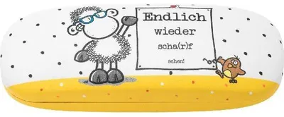 Produktbild von Sheepworld 47965 Brillenetui Motiv Endlich, Hartschale