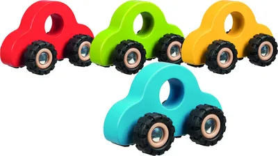 Obrázek produktu pro Goki 55935, Auto, 1 rok/roky, Plast, Dřevo, Vícebarevný