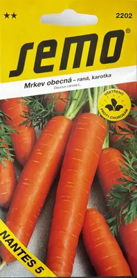 Obrázek produktu pro Mrkev Nantes 5 (Nantéská) - karotka 3g