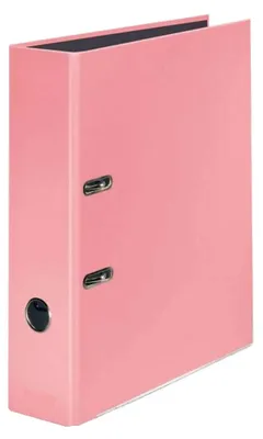 Produktbild von Falken Ordner PastellColor 15062620 DIN A4 80mm Flamingo Pink
