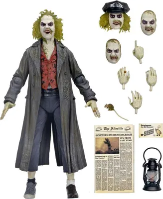 Image de NECA - Figurki Beetlejuice 1988 Ultimate: Przewodnik Tour - Ekskluzywna Postać 18cm