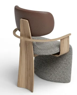 Immagine prodotto di Sedie, stile moderno, tessuto, legno, schienale, comode, eleganti, di alta qualità