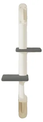 Obrázek produktu pro Kočičí strom, třípatrový design, stabilní montáž na zeď, barva armádní zelená