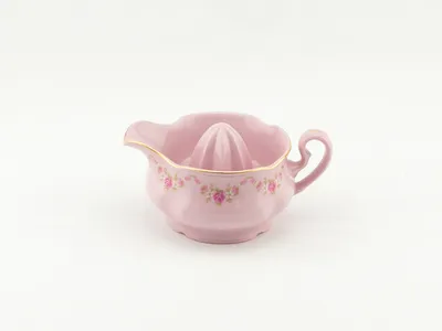 Obrázok produktu pre Lis na citróny Mary-Anne, ružový porcelán, kvety, Leander