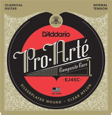 Zdjęcie produktu dla D'Addario EJ45C Struny Nylonowe do Gitary Klasycznej