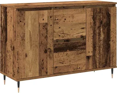 Obrázok produktu pre Servírovacia skriňa so zásuvkou Staré drevo 101,5 x 35 x 70 cm