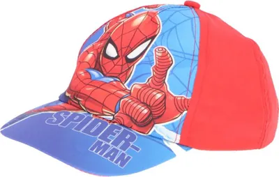 Produktbild von Marvel Spiderman Kinder Baseball Kappe Basecap – Rot / 53