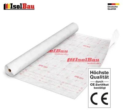 Unterspannbahn Dach 100g/m² Unterdeckbahn 15m² Rolle 1,5 x 10m Dachfolie SPB 100