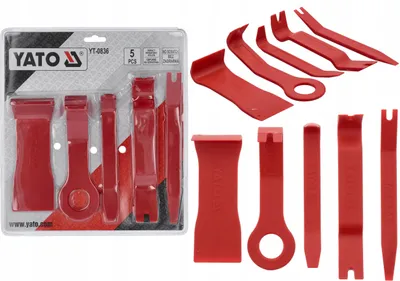 Produktbild von Yato YT-0836 Polsterabzieher Set 5-teilig Kratzfrei