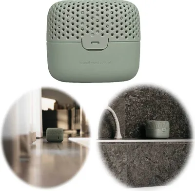 Produktbild von LS-LebenStil Design Luftentfeuchter Grün 30m² Absodry Family Series 3 ohne Strom Raumentfeuchter Kleiderschrank Entfeuchter Nachfüllbeutel Granulat