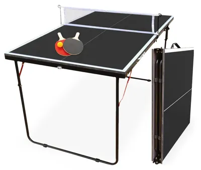 Produktbild von Faltbarer Mini-Tischtennistisch mit kompletten Zubehör