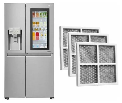 Produktbild von Fresh Kühlschrank-Luftfilter, 3 Ersatz-Frischluftfilter für LG LT120F Kühlschrank/Gefrierschrank/Luftreiniger
