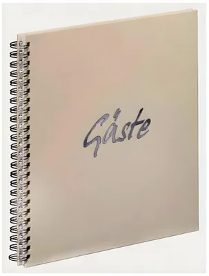 Produktbild von Pagna Gäste Spiralalbum 31x32cm 40S weiß