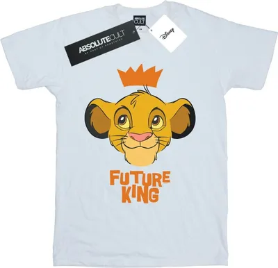 Produktbild von Disney - "The Lion King Future King" T-Shirt für Herren BI32665 (4XL) (Weiß)