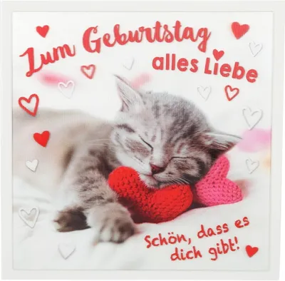 Produktbild von Depesche 3D Klappkarte 032 Zum Geburtstag alles Liebe