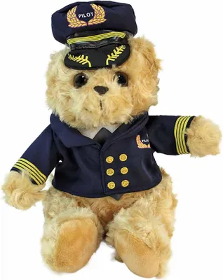 Produktbild von Teddy Pilot Uniform - ca. 23 cm
