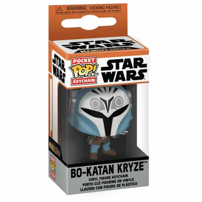 Produktbild von FUNKO POP! KEYCHAIN Bo Katan Kryze, Schlüsselanhänger, Mehrfarbig, Vinyl, Abbildung, 3 Jahr(e), Uni