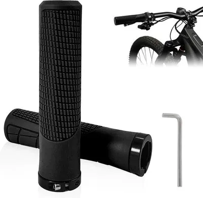 Productafbeelding van Fietsgrepen, 22 mm, antislip, geschikt voor mountainbikes en vouwfietsen - ergonomisch ontwerp