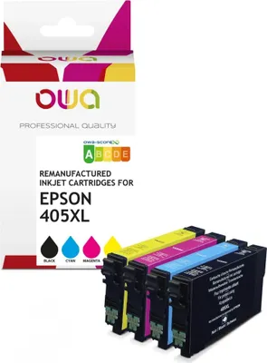 Image de Armor OWA Tinte Multipack kompatibel zu EPSON 405XL BKCMY - Kompatibel - Schwarz (K10639OW)