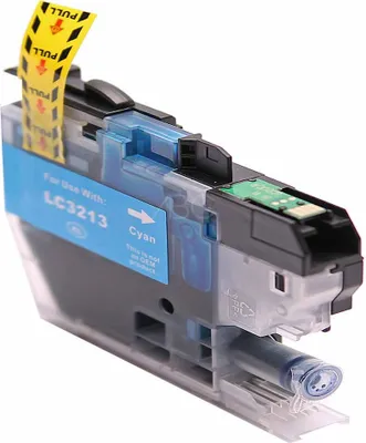 Produktbild von Kompatibel Druckerpatrone für Brother LC3213 Cyan von ABC