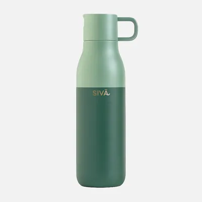 Immagine prodotto di Borraccia termica - 740 ml - Bottiglia in acciaio verde