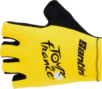 Obrázok produktu pre Cyklistické rukavice bez prstov SANTINI - TOUR DE FRANCE 2023 - Yellow L